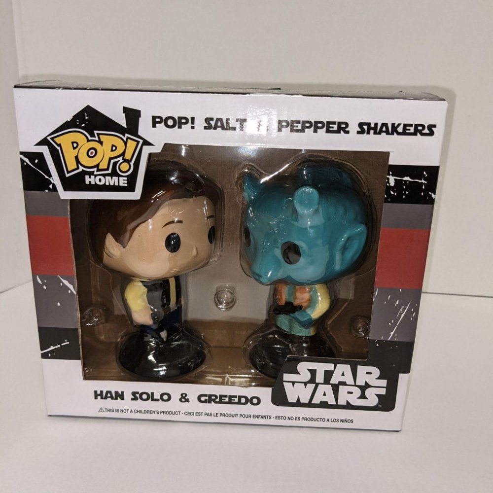 FUNKO Star Wars HAN SOLO-GREEDO Salt Pepper Shaker